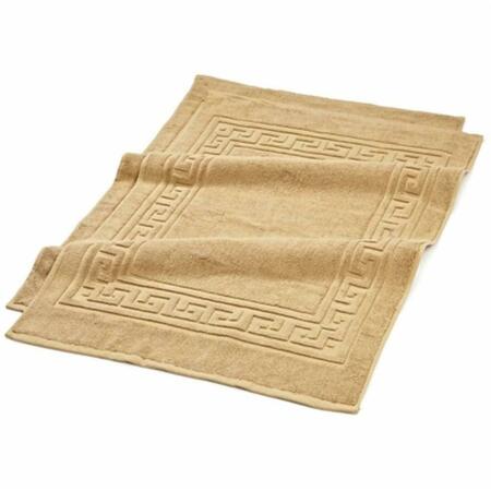 SUPERIOR 900GSM 2-Piece Bath Mat Set Toast BATH MAT TO